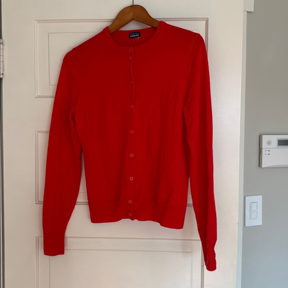 Patagonia Vibrant Red Women's Cardigan